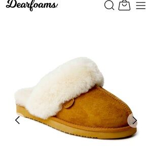 NWT Dearfoams Fireside Sydney Slippers - size 7